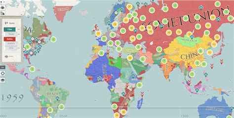 Interactive Map Of The World History